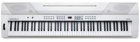 פסנתר חשמלי נייד לבן 88 קלידים KURZWEIL KA90 WH