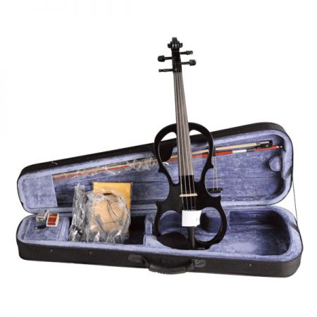כינור חשמלי 4/4 משודרג כולל תוספים דגם VE008B-S מתוצרת Aileen